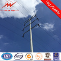 Octogonal 11.8m 500dan Steel Utility Poles for Power transmission